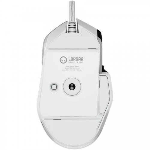 Купить Мышка Lorgar MSP80 (LRG-MSP80-WH) White - цена в Харькове, Киеве, Днепре, Одессе
в интернет-магазине Telemart фото