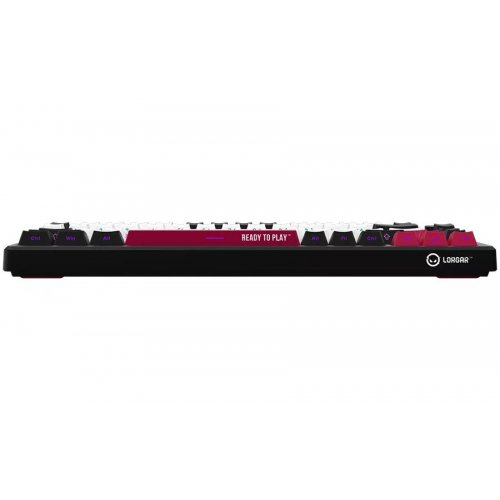 Купить Клавиатура Lorgar KBP7075W Pro RGB Mechanical Linear Toxic Purple Switches Wireless (LRG-KBP7075W-BK-US) Black - цена в Харькове, Киеве, Днепре, Одессе
в интернет-магазине Telemart фото