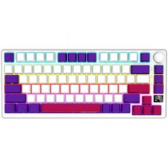 Клавиатура Lorgar KBP7075W Pro RGB Mechanical Linear Toxic Purple Switches Wireless (LRG-KBP7075W-WH-US) White