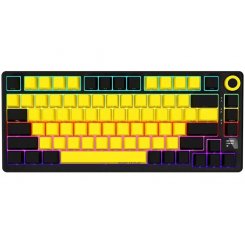 Клавиатура Lorgar KBP7075W Pro RGB Mechanical Linear Toxic Purple Switches Wireless (LRG-KBP7075W-YL-US) Yellow