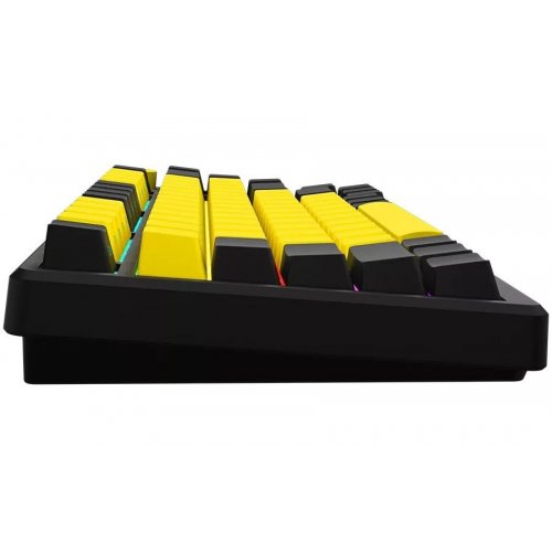 Купити Клавіатура Lorgar KBP7075W Pro RGB Mechanical Linear Toxic Purple Switches Wireless (LRG-KBP7075W-YL-US) Yellow - ціна в Києві, Львові, Вінниці, Хмельницькому, Франківську, Україні | інтернет-магазин TELEMART.UA фото