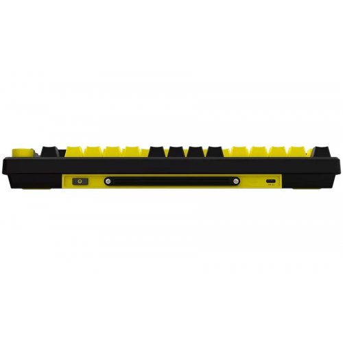 Купити Клавіатура Lorgar KBP7075W Pro RGB Mechanical Linear Toxic Purple Switches Wireless (LRG-KBP7075W-YL-US) Yellow - ціна в Києві, Львові, Вінниці, Хмельницькому, Франківську, Україні | інтернет-магазин TELEMART.UA фото