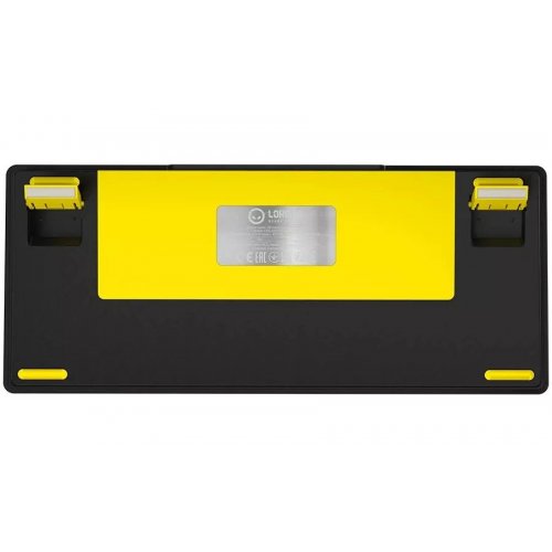 Купити Клавіатура Lorgar KBP7075W Pro RGB Mechanical Linear Toxic Purple Switches Wireless (LRG-KBP7075W-YL-US) Yellow - ціна в Києві, Львові, Вінниці, Хмельницькому, Франківську, Україні | інтернет-магазин TELEMART.UA фото