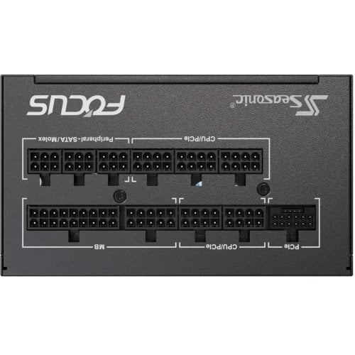 Купить Блок питания Seasonic Focus GX-1000W ATX 3.1 (FOCUS-GX-1000-ATX31) Black с проверкой совместимости: обзор, характеристики, цена в Киеве, Днепре, Одессе, Харькове, Украине | интернет-магазин TELEMART.UA фото