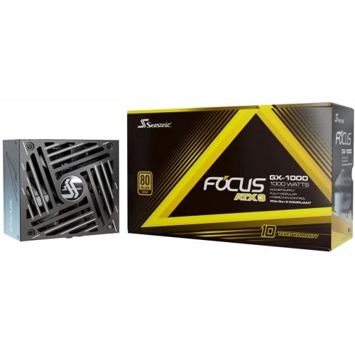 Купить Блок питания Seasonic Focus GX-1000W ATX 3.1 (FOCUS-GX-1000-ATX31) Black с проверкой совместимости: обзор, характеристики, цена в Киеве, Днепре, Одессе, Харькове, Украине | интернет-магазин TELEMART.UA фото