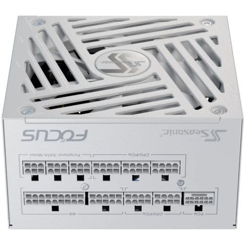 Блок живлення Seasonic Focus GX-850W ATX 3.1 (FOCUS-GX-850-ATX31-WHITE) White купити з перевіркою сумісності: огляд, характеристики, ціна у Києві, Львові, Вінниці, Хмельницькому, Івано-Франківську, Україні | інтернет-магазин TELEMART.UA фото