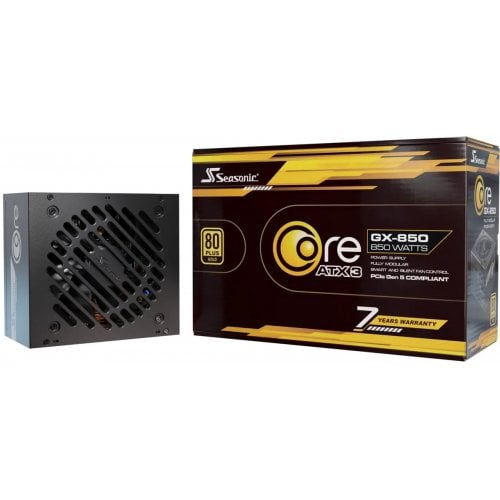 Блок живлення Seasonic Core GX 850W V4 (CORE GX-850-V4) купити з перевіркою сумісності: огляд, характеристики, ціна у Києві, Львові, Вінниці, Хмельницькому, Івано-Франківську, Україні | інтернет-магазин TELEMART.UA фото