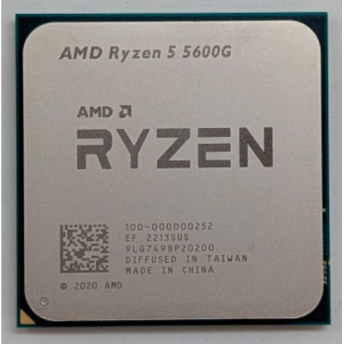 Процесор AMD Ryzen 5 5600G 3.9(4.4)GHz 16MB sAM4 Box (100-100000252BOX) (Відновлено продавцем, 764290) купити з перевіркою сумісності: огляд, характеристики, ціна у Києві, Львові, Вінниці, Хмельницькому, Івано-Франківську, Україні | інтернет-магазин TELEMART.UA фото