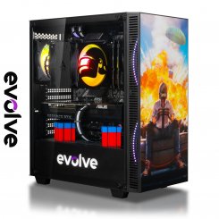 Комп'ютер EVOLVE SpecialPart PUBG PC (EVSP-PBR750FN507-D532S1TBK) Black / AMD Ryzen 5 7500F (3.7-5.0), 6 ядер / RTX 5070 / 32 ГБ (DDR5) / 1024 ГБ (SSD)