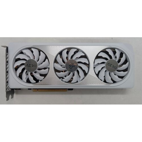 Відеокарта Gigabyte GeForce RTX 4060 AERO OC 8192MB (GV-N4060AERO OC-8GD) (Відновлено продавцем, 764308) купити з перевіркою сумісності: огляд, характеристики, ціна у Києві, Львові, Вінниці, Хмельницькому, Івано-Франківську, Україні | інтернет-магазин TELEMART.UA фото
