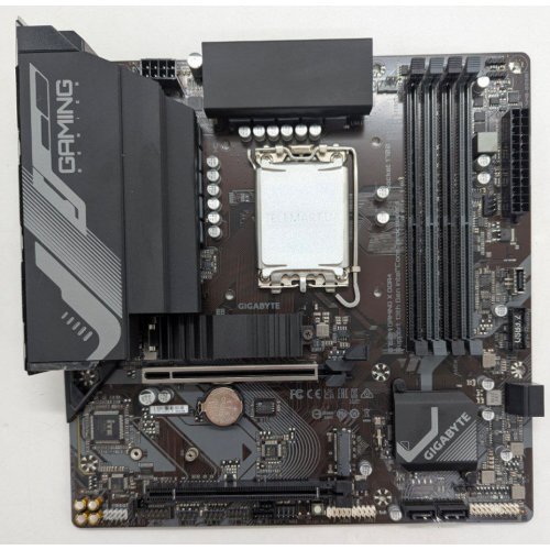 Купить Материнская плата Gigabyte B760M GAMING X DDR4 (s1700, Intel B760) (Восстановлено продавцом, 764320) с проверкой совместимости: обзор, характеристики, цена в Киеве, Днепре, Одессе, Харькове, Украине | интернет-магазин TELEMART.UA фото