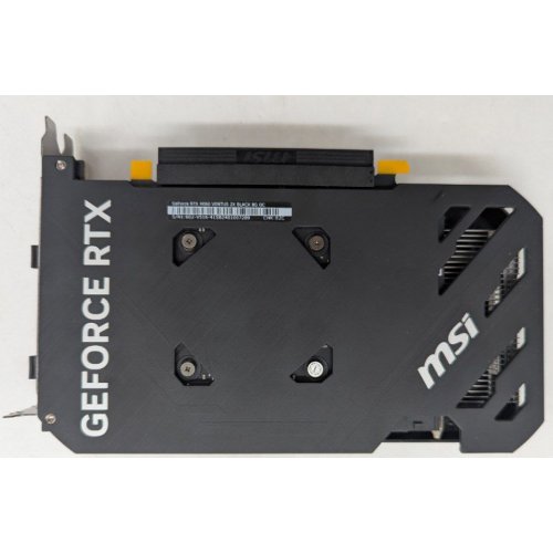 Купить Видеокарта MSI GeForce RTX 4060 VENTUS 2X BLACK OC 8192MB (RTX 4060 VENTUS 2X BLACK 8G OC) (Восстановлено продавцом, 764326) с проверкой совместимости: обзор, характеристики, цена в Киеве, Днепре, Одессе, Харькове, Украине | интернет-магазин TELEMART.UA фото