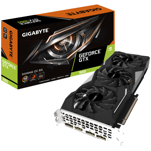 Відеокарта Gigabyte GeForce GTX 1660 Gaming OC 6144MB (GV-N1660GAMING OC-6GD) (Відновлено продавцем, 764402) купити з перевіркою сумісності: огляд, характеристики, ціна у Києві, Львові, Вінниці, Хмельницькому, Івано-Франківську, Україні | інтернет-магазин TELEMART.UA фото