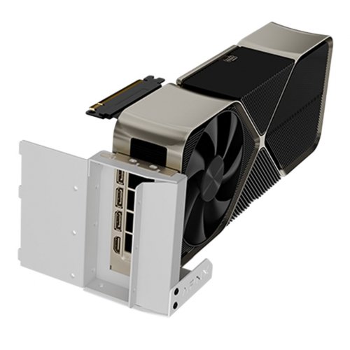 Купить Держатель для видеокарты APNX Vertical GPU Holder Kit 2 PCIe 5.0 (APCK-AX02V00.21) White - цена в Харькове, Киеве, Днепре, Одессе
в интернет-магазине Telemart фото