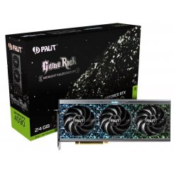 Видеокарта Palit GeForce RTX 4090 GameRock 24576MB (NED4090019SB-1020G) (Восстановлено продавцом, 764649)