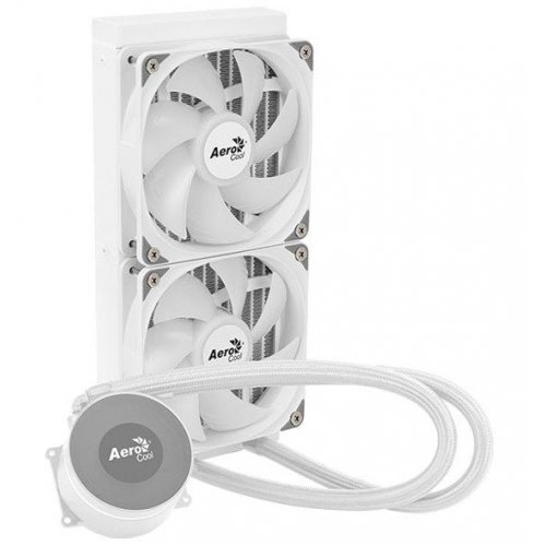 Купить Готовая СВО AeroCool Oasis L240 (ACLA-OA24117.21) White с проверкой совместимости: обзор, характеристики, цена в Киеве, Днепре, Одессе, Харькове, Украине | интернет-магазин TELEMART.UA фото