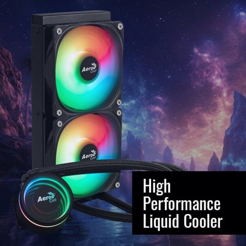 Купить Готовая СВО AeroCool Oasis L240 (ACLA-OA24117.21) White с проверкой совместимости: обзор, характеристики, цена в Киеве, Днепре, Одессе, Харькове, Украине | интернет-магазин TELEMART.UA фото