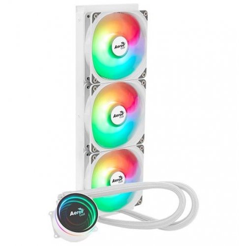 Готова СЖО AeroCool Oasis L360 (ACLA-OA36117.21) White купити з перевіркою сумісності: огляд, характеристики, ціна у Києві, Львові, Вінниці, Хмельницькому, Івано-Франківську, Україні | інтернет-магазин TELEMART.UA фото
