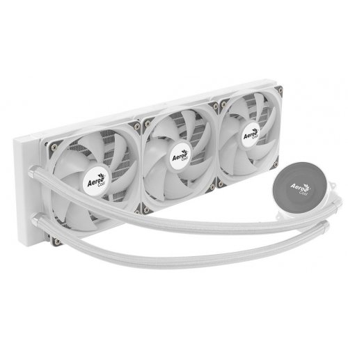 Готова СЖО AeroCool Oasis L360 (ACLA-OA36117.21) White купити з перевіркою сумісності: огляд, характеристики, ціна у Києві, Львові, Вінниці, Хмельницькому, Івано-Франківську, Україні | інтернет-магазин TELEMART.UA фото