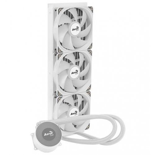 Готова СЖО AeroCool Oasis L360 (ACLA-OA36117.21) White купити з перевіркою сумісності: огляд, характеристики, ціна у Києві, Львові, Вінниці, Хмельницькому, Івано-Франківську, Україні | інтернет-магазин TELEMART.UA фото