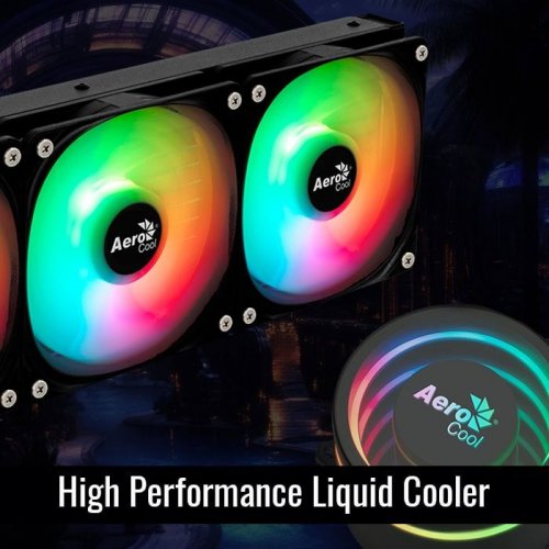 Готова СЖО AeroCool Oasis L360 (ACLA-OA36117.21) White купити з перевіркою сумісності: огляд, характеристики, ціна у Києві, Львові, Вінниці, Хмельницькому, Івано-Франківську, Україні | інтернет-магазин TELEMART.UA фото