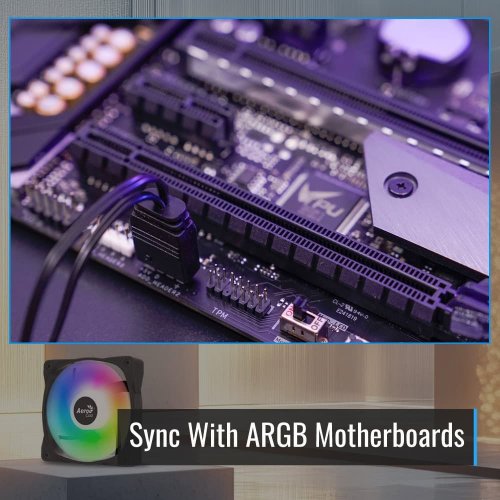 Купить Кулер для корпуса Aerocool Frame X 12 PWM ARGB (ACF3-FM11217.21) White с проверкой совместимости: обзор, характеристики, цена в Киеве, Днепре, Одессе, Харькове, Украине | интернет-магазин TELEMART.UA фото