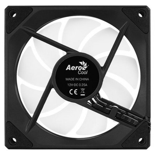 Купить Кулер для корпуса Aerocool Phantom M-3 12 PWM ARGB (ACF3-MR11217.11) Black с проверкой совместимости: обзор, характеристики, цена в Киеве, Днепре, Одессе, Харькове, Украине | интернет-магазин TELEMART.UA фото