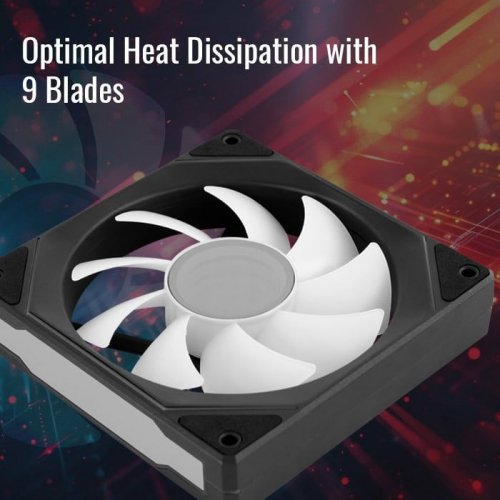 Купить Кулер для корпуса Aerocool Phantom M-3 12 PWM ARGB (ACF3-MR11217.11) Black с проверкой совместимости: обзор, характеристики, цена в Киеве, Днепре, Одессе, Харькове, Украине | интернет-магазин TELEMART.UA фото
