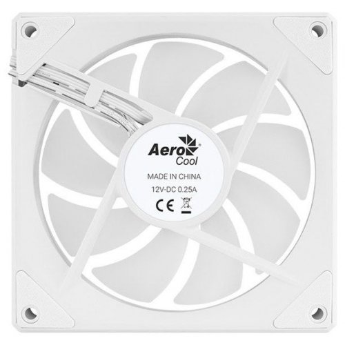 Кулер для корпуса Aerocool Phantom M-3 12 PWM ARGB (ACF3-MR11217.21) White купити з перевіркою сумісності: огляд, характеристики, ціна у Києві, Львові, Вінниці, Хмельницькому, Івано-Франківську, Україні | інтернет-магазин TELEMART.UA фото