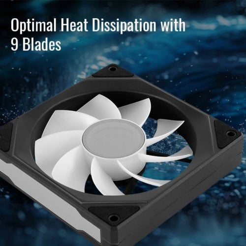 Купить Кулер для корпуса Aerocool Phantom M-3 Reverse 12 PWM ARGB (ACF3-MR11227.21) White с проверкой совместимости: обзор, характеристики, цена в Киеве, Днепре, Одессе, Харькове, Украине | интернет-магазин TELEMART.UA фото