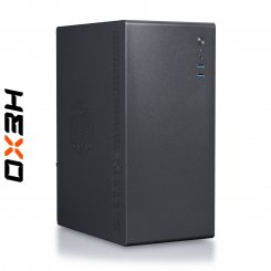 Компьютер HEXO Office RG Base (HOB-5600GT-16S480BK) Black / AMD Ryzen 5 5600GT (3.6-4.6), 6 ядер / Radeon Vega 7 / 16 ГБ (DDR4) / 480 ГБ (SSD)