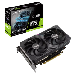 Видеокарта Asus GeForce RTX 3060 Dual OC 12288MB (DUAL-RTX3060-O12G-V2) (Восстановлено продавцом, 764665)