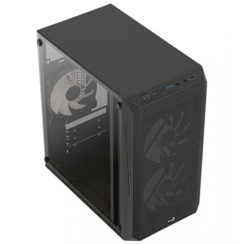 Купить Корпус Aerocool CS-107-A-V2 600W (ACCX-PC14002.11) Black с проверкой совместимости: обзор, характеристики, цена в Киеве, Днепре, Одессе, Харькове, Украине | интернет-магазин TELEMART.UA фото