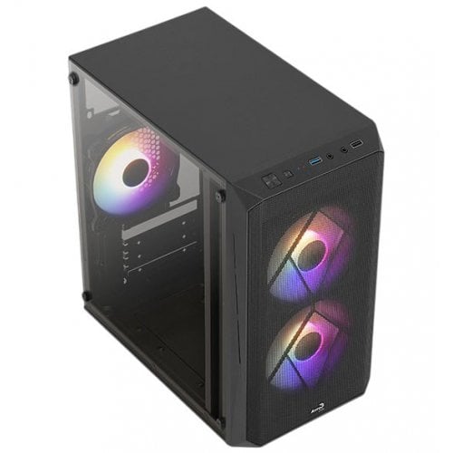 Купить Корпус Aerocool CS-107-A-V2 600W (ACCX-PC14002.11) Black с проверкой совместимости: обзор, характеристики, цена в Киеве, Днепре, Одессе, Харькове, Украине | интернет-магазин TELEMART.UA фото