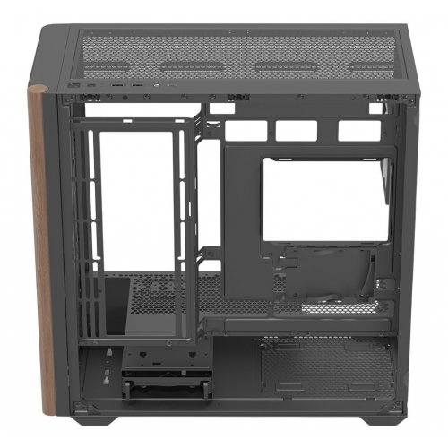 Корпус Aerocool D301A-G-V2 без БЖ (ACCS-DS03043.11) Black купити з перевіркою сумісності: огляд, характеристики, ціна у Києві, Львові, Вінниці, Хмельницькому, Івано-Франківську, Україні | інтернет-магазин TELEMART.UA фото