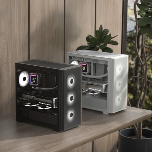 Корпус Aerocool D301A-G-V2 без БЖ (ACCS-DS03043.11) Black купити з перевіркою сумісності: огляд, характеристики, ціна у Києві, Львові, Вінниці, Хмельницькому, Івано-Франківську, Україні | інтернет-магазин TELEMART.UA фото