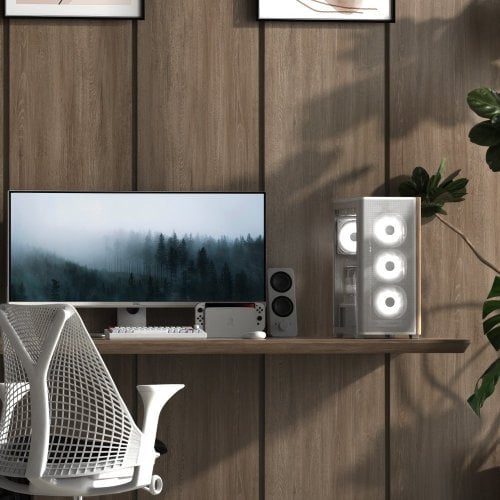 Корпус Aerocool D301A-G-V2 без БЖ (ACCS-DS03043.21) White купити з перевіркою сумісності: огляд, характеристики, ціна у Києві, Львові, Вінниці, Хмельницькому, Івано-Франківську, Україні | інтернет-магазин TELEMART.UA фото