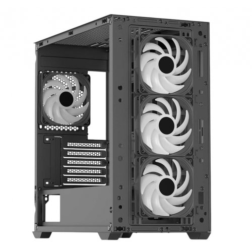 Корпус Aerocool D302A-G-V1 без БЖ (ACCS-DS04043.11) Black купити з перевіркою сумісності: огляд, характеристики, ціна у Києві, Львові, Вінниці, Хмельницькому, Івано-Франківську, Україні | інтернет-магазин TELEMART.UA фото