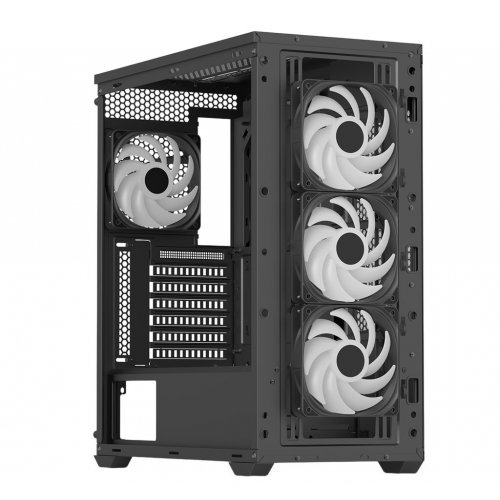 Купить Корпус Aerocool D501A-G-V2 без БП (ACCM-DS01043.11) Black с проверкой совместимости: обзор, характеристики, цена в Киеве, Днепре, Одессе, Харькове, Украине | интернет-магазин TELEMART.UA фото
