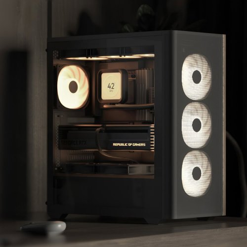 Купить Корпус Aerocool D501A-G-V2 без БП (ACCM-DS01043.11) Black с проверкой совместимости: обзор, характеристики, цена в Киеве, Днепре, Одессе, Харькове, Украине | интернет-магазин TELEMART.UA фото