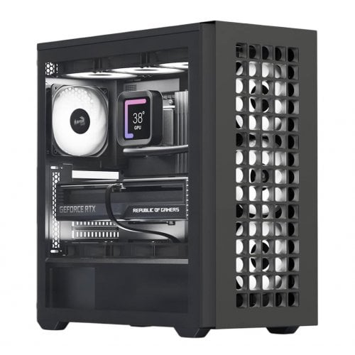 Купить Корпус Aerocool D502A-G-V1 без БП (ACCM-DS02043.11) Black с проверкой совместимости: обзор, характеристики, цена в Киеве, Днепре, Одессе, Харькове, Украине | интернет-магазин TELEMART.UA фото