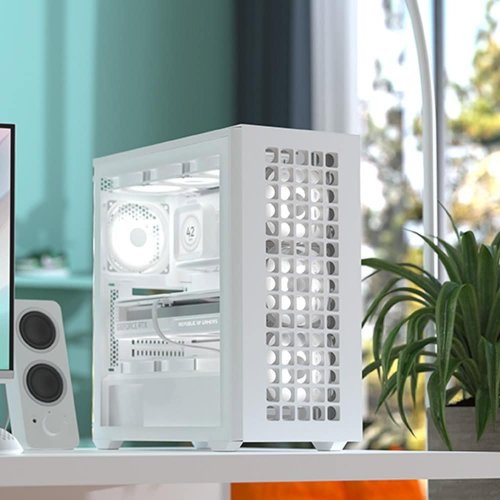 Купить Корпус Aerocool D502A-G-V1 без БП (ACCM-DS02043.21) White с проверкой совместимости: обзор, характеристики, цена в Киеве, Днепре, Одессе, Харькове, Украине | интернет-магазин TELEMART.UA фото