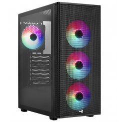 Корпус Aerocool Designer-G-V2 Tempered Glass без БЖ (ACCM-ES05143.11) Black