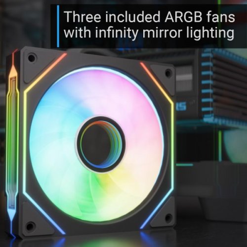 Купить Корпус Aerocool P300C-G-V1 Tempered Glass без БП (ACCS-PN02033.11) Black с проверкой совместимости: обзор, характеристики, цена в Киеве, Днепре, Одессе, Харькове, Украине | интернет-магазин TELEMART.UA фото