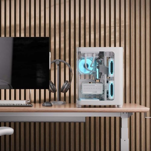 Купить Корпус Aerocool P300C-G-V1 Tempered Glass без БП (ACCS-PN02033.21) White с проверкой совместимости: обзор, характеристики, цена в Киеве, Днепре, Одессе, Харькове, Украине | интернет-магазин TELEMART.UA фото