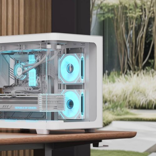 Купить Корпус Aerocool P300C-G-V1 Tempered Glass без БП (ACCS-PN02033.21) White с проверкой совместимости: обзор, характеристики, цена в Киеве, Днепре, Одессе, Харькове, Украине | интернет-магазин TELEMART.UA фото