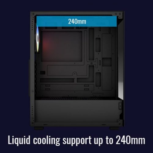 Купить Корпус Aerocool Pivot-G-V1 Tempered Glass без БП (ACCM-ES08013.11) Black с проверкой совместимости: обзор, характеристики, цена в Киеве, Днепре, Одессе, Харькове, Украине | интернет-магазин TELEMART.UA фото