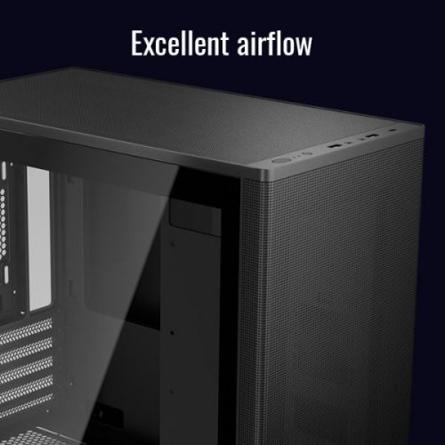 Купить Корпус Aerocool Stormfront Mini-G-V1 без БП (ACCM-ES10003.11) Black с проверкой совместимости: обзор, характеристики, цена в Киеве, Днепре, Одессе, Харькове, Украине | интернет-магазин TELEMART.UA фото