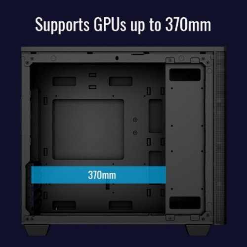 Купить Корпус Aerocool Stormfront Mini-G-V1 без БП (ACCM-ES10003.11) Black с проверкой совместимости: обзор, характеристики, цена в Киеве, Днепре, Одессе, Харькове, Украине | интернет-магазин TELEMART.UA фото