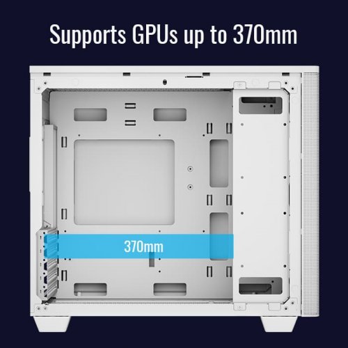 Корпус Aerocool Stormfront Mini-G-V1 без БЖ (ACCM-ES10003.21) White купити з перевіркою сумісності: огляд, характеристики, ціна у Києві, Львові, Вінниці, Хмельницькому, Івано-Франківську, Україні | інтернет-магазин TELEMART.UA фото